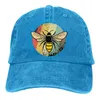 Boinas abejas gorra de béisbol sombrero de vaquero enarboló Bebop sombreros hombres y mujeres