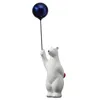 Decoratieve objecten Figurines Creative Polar Bear Ballon Standbeeld Resin Sculptuur Crafts Simple Living Room Ornamenten Home Office Store Deco