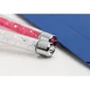 Högkvalitet Diamong Ballpoint Christmas Retail Box Case Elements Crystal Pen Laser Anpassad gåva PENT 220613