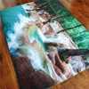 Ковры натуральный пейзаж 3D-ковер для гостиной зеленый лес водопад ландшафтный коврик
