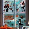F￶nsterklisterm￤rken dekorativ heminredning tr￤dg￥rd nya halloween dekorationer ￶ver gr￤nserna sm￥ storlek hallowe dfk