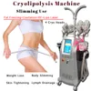 Cryolipolyse Fat Freezing Slinom Machine Color Couleur 4 cryo têtes de réduction de cellulite Système non invasif Traitement