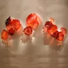 Türkische Lampe aus mundgeblasenem Murano-Glas für Dekoration, Hotel, handgefertigte Wand aus mundgeblasenem Glas, 20 bis 45 cm