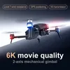 F8 Drone Mekanik 2 Eksenli Gimbal 4K HD Kamera Dronları Yetişkinler Simülatörleri 1.6km Kontrol Mesafesi 5G WiFi GPS Sistemi TF Kart Çocuk Oyuncak M1 Pro Cool Stuff