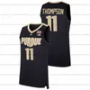 A3740 Custom Purdue Boilermakers 2021-22 NCAA College Basketball Jersey Caleb Furst Glenn Robinson Isaiah Thompson Zach Edey Jaden Ivey Trevion