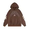 TKPA American Street Letters gebruikte hoodie voor mannen en vrouwen oversized modespaarjas