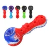 Silicone Pipe Household smoking Products Cigarette Tubes Tobacco Herb Accessories Travel Tobacco Pipes
