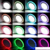 RGB LED لوحة مصباح سقف الضوء 24KEYs سطح السطح/سقف راحة RGB مصباح أبيض صالون متجر أسفل الضوء