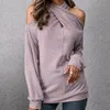 Damen-Blusen, Hemden, Damen-Oberteile, schwer zu verblassen, Damen-Strickstoff, fein, bequem, bequem, Anti-Pilling-Sweatshirt