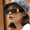 Designer Classic Solglasögon Personlighet Square Sun Glasses Fashion Trend Retro Mens Womens UV Protection Full Frame 6 Colors Tomat264U