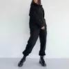 Dames tweedelige broek Women 2022 Winter tracksuit sweatshirt en vaste vrouw Hooded Jogger Sport Suit dameskleding vrouwelijke outfits