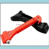 Hammer Hand Tools Home Garden Car Safety Seatbelt Cutter Survival Kit Window Punch Breaker Tool For Rescue Disaster Emergency Escape Drop