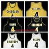 Nc01 collège basket-ball rétro colorado CHAUNCEY # 4 maillots BILLUPS retour Mens maillot cousu sur mesure taille S-5XL