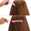 22 cm de cabelo pontudo pente pente de plástico cabelos combs beleza pincel de cabelo