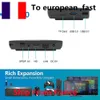 A França possui estoque HK1 Box Android 9.0 TV Box Amlogic S905X3 Quad Core 4GB 32GB Dual WiFi 100m Streaming Smart Media Player Player