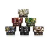 Vente en gros 810 Diamond Drip Tips Résine Hybrid Material Drip Tip Suit Pour TFV8 TFV12 Prince IJUST 3 Kylin MINI Blitzen RTA etc.