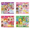 Puzzle fai-da-te fai un set di libri con adesivi per bambini per bambini Cute Cartoon Princess Animal Games Funny Gift Toys 220716