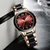 Relogio Feminino Sunkta Women Watches Waterproof Top Brand Luxury horloge met keramiek en metalen band relojes para mujer