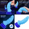 Dildos dongs blauwe kirin gesimuleerde grote penis vloeistof siliconen achtertuin anale plug mannelijke en vrouwelijke masturbatie -apparaat seksproducten nieuwe stijl 220516