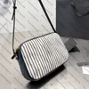 Lou kamera çantası kapitone deri kayış lüks omuz çantası çapraz çantalar kadın çanta çanta cüzdan