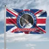 Rainha mais nova Elizabeth II Platinums Jubileu Bandeira 90 * 150cm Union Jack bandeiras O Queens 70th Anniversary British Louvenir