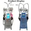 Cryolipolysis Vacuum Therapy Slimming Multifunctional Machine 4 Cryo Handles Thigh Cellulite Removal Lipo Laser Pads Weight Loss Easy Operation