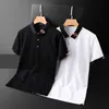 Bee Decoration POLO Shirts 100 % bomull Kortärmade POLO Shirts Summer Casual Shirt Högkvalitativ Business Social Clothing M-5XL 220402