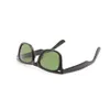 Hoogwaardige heren zonnebrillen plank metalen scharnier ontwerper vrouwen broeikasglas UV -bescherming G15 lenzen brillen luxe damesglazen glazen lens brillen 50 mm 54 mm