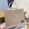 22SS Designer Dimbag 5A роскошная женщина для женщин на плече мода две буквы Canvas Supper Sack Высококачественные сумки