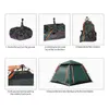 Tente automatique pour 3-4 personnes, tente de camping en plein air, double couche, étanche, installation instantanée facile, sac à dos portable pour abri solaire H220419