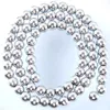 Wojiaer Silver No Magnetic Hematite Stone Round Ball Beads 2 3 4 6 8 10 12mm for DIYジュエリーネックレスブレスレットBL304