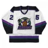 MThr 1994-95 Manitoba Moose 25 Stephane Morin Ice Hockey Jersey Mens Stitched Custom any Number and name Jerseys