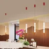 Pendant Lamps Chinese Style Festive Small Lantern Chandelier Minimalist Decoration LED Lamp Living Room Bedroom Background Wall ChandelierPe