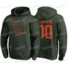 SJ98 Custom Miami Hurricanes College Football Hoodie NCAA College Ray Lewis Ryan Rizk Sean Taylor Michael Irvin Jarrid Williams Ed Reed Al Blades