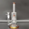 8.7in Kahverengi Cam Bong Nargile Bong Cam Su Borusu Kalın Beher Bonglar 14mm Kase Eklem