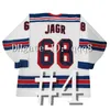 QQQ8 Vintage Wayne Gretzky Jersey Brian Leetch Mark Messier Jaromir Jagr Mike Richter James Patrick Ron Greschner Rod Gilbert Adam Graves