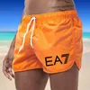 Mens Beach Shorts Lonsdale-tryck Sport Running Short Pants Swimming Trunk Pants snabbtorkande rörelse Surfing Badkläder