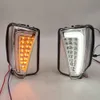 1 набор для Toyota Prius ZVW30 2012 2013 2014 2015 2015 LED передний бампер противотуманный противотуманный фонарь DRL дневные ходовые света желтый поворот сигналов