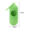 Capsule coupée Portable Pratique Pet Dog Merde Sac Distributeur Déchets Garbage Holder Distributeurs Sacs Merde Set Animaux Chiens Trash Nettoyage Fournitures FY2074 B0503