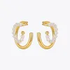 Enfashion Cote Pearl Ear Cuff Clip Birthday Gifter Earings Fashion Jewelry Boucle Oreille Femme earrings for Women E211276 2204292413965
