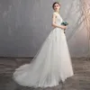 Other Wedding Dresses Embroidery Court Tain A Line Princess Elegant Lace Beading Bridal Gowns Customized Vestidos De NoviaOther