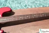 Vintage 1983 Fernandes The Revival Critic Bass RJB-75-60 Candy Apple Red guitarra