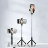 3 In 1 Tripod Bluetooth Selfie Stick for Xiaomi Samsung Holder Remote Control Universal Phone Foldable Expandable Monopod