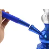 Fumar alumínio colorido liga de alumínio Adaptador portátil Tubo de tubo de tubo de filtro para DIY diâmetro 12 mm Hookah Shisha Silicone Hose DHL grátis