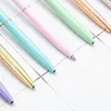 Personnalisable mignon couronne stylo à bille multicolore cristal métal stylos à bille bureau à domicile école étudiant fournitures d'écriture cadeau de promotion de saison scolaire ZL1212