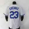 MJ Melendez Jersey George Brett 1985 1987 1989 Cooperstown Bobby Witt Jr. Andrew Benintendi Zack Greinke Adalberto Mondesi Cinza Branco Preto Bebê Azul Jogador