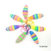 2022 Nieuwe 7 cm rups speelgoed Decompressie Toy Slak Slug hanger kernkop Keychain Kinderspeelgoed Kerstcadeau Groothandel