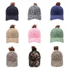 9 Colors Leopard Ponytail Hat Criss Cross Washed Distressed Messy Buns Ponycaps Baseball Cap For Women Men Summer Trucker Hats