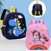 Kawaii Cartoon Kids School Schools School School Trendy Waterspert Backpack Kindergarten School Primary Bookbag Student 220630