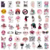 Ny vattentät 103050st. Mix Pink Style Girl Cartoon Stickers estetiska bärbara telefongitarr Graffiti dekaler klistermärke Kid Toys Sti9711125